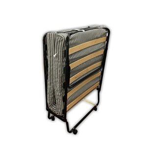 Avenue Literie Lit d'appoint Pliant 12 Lattes Matelas 80x190