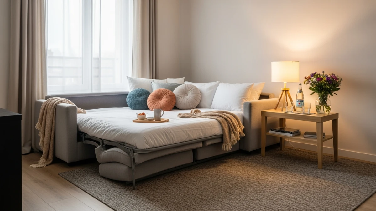 Bien accueillir des invités pour la nuit quand on manque de place