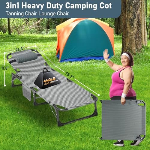 lit d’appoint 1 Personne191 x 68 Obqer 200kg pour bureau et camping