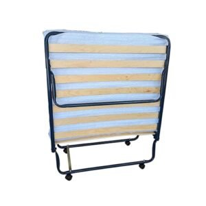 Avenue Literie Lit d'appoint Gris Pliant 17 Lattes Matelas 90x190