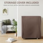 Lit pliant 190 x 80 avec matelas 200 kg