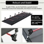 Lit de camping TOMOUNT 150 kg pour extérieur et bureau