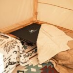 Lit de camping TOMOUNT 150 kg pour extérieur et bureau