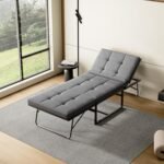 Lit pliant 76 x 197 DEWINNER 1 personne pour bureau et invités